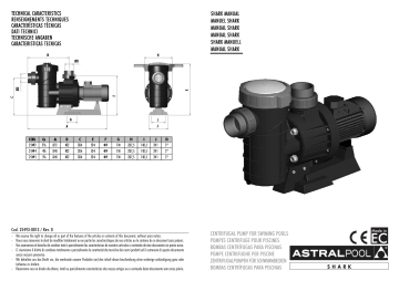 Astralpool SHARK Pump Owner's Manual | Manualzz