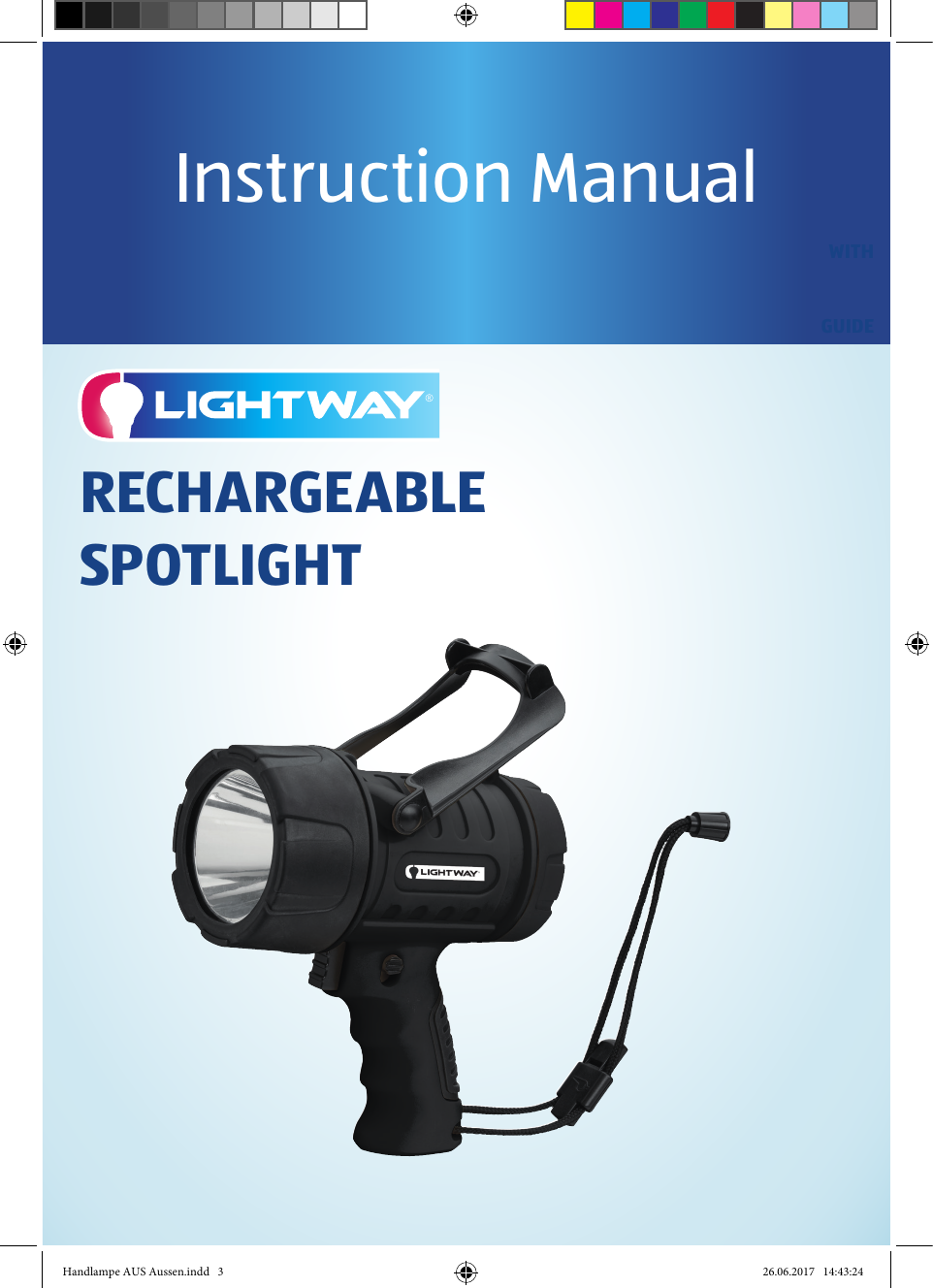 lightway rechargeable spotlight