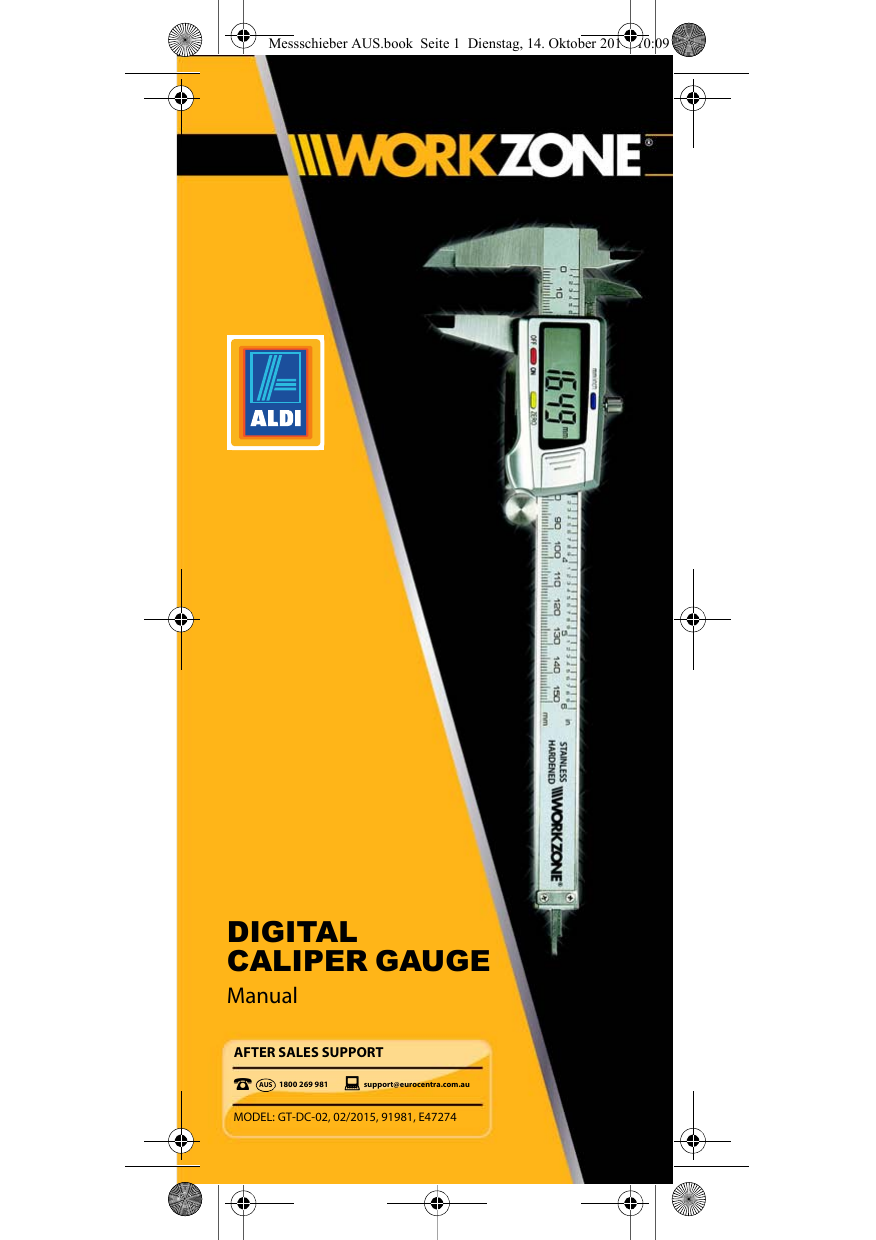 Aldi digital online caliper