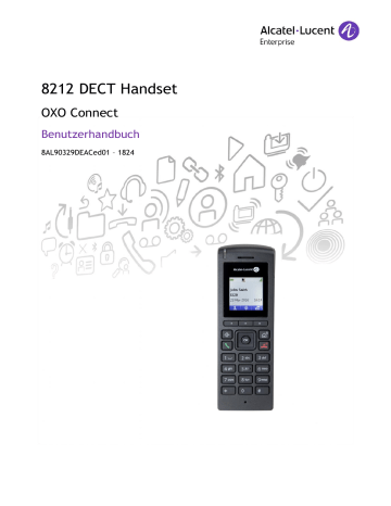 Alcatel-Lucent 8212 DECT Handset Bedienungsanleitung | Manualzz