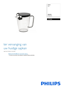 Philips CP9368/01 - Product Datasheet