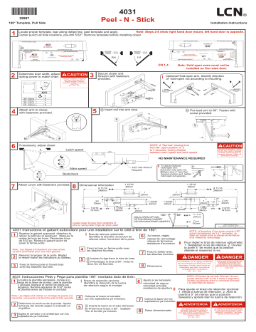 LCN 4030 Manuel utilisateur | Manualzz