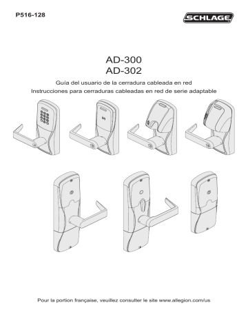 Schlage AD-MS Guía del usuario | Manualzz