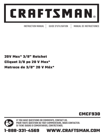 Craftsman cmcf930b discount