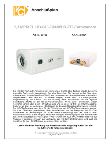 VC 33100 Anschlussplan | Manualzz