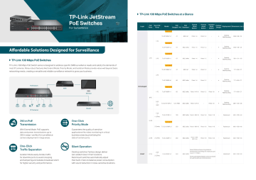 tp link tl sg1008mp datasheet