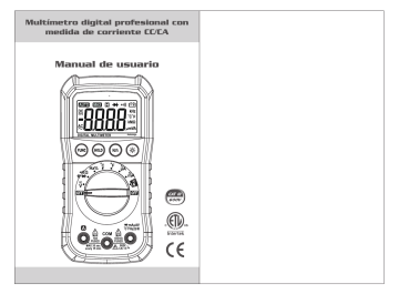 Mastech MS8239C Manual de usuario | Manualzz