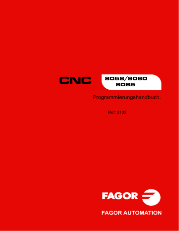 Fagor CNC 8065 Benutzerhandbuch | Manualzz