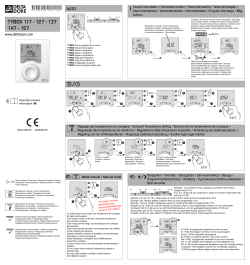 User manual Delta Dore Tybox 117 (English - 2 pages)