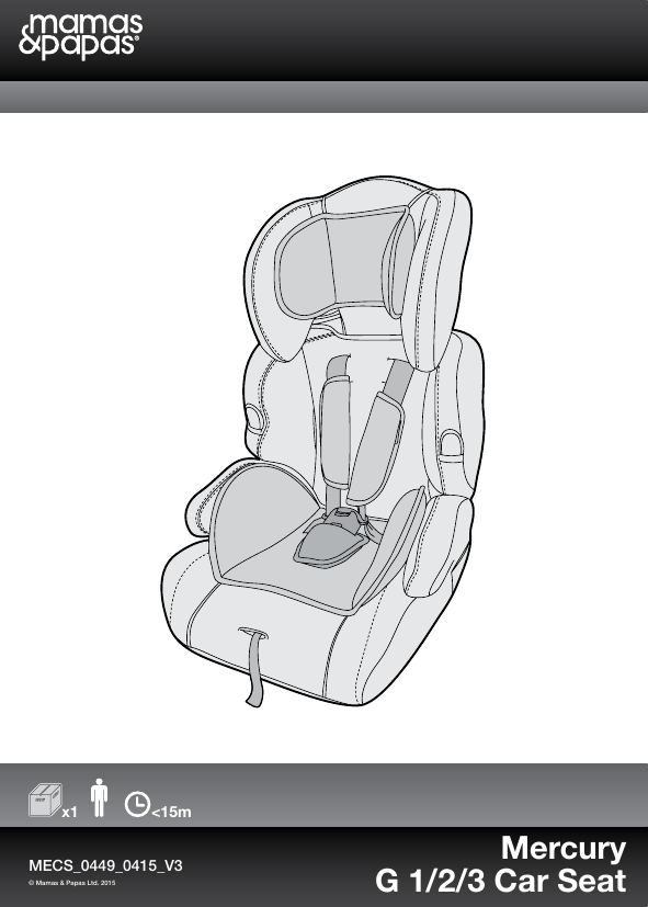 Mamas and papas discount moto 123 car seat