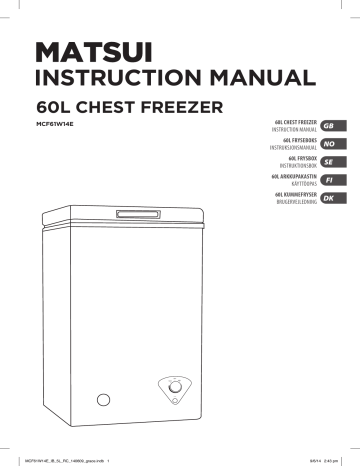 Matsui MCF61W14E Instruction Manual | Manualzz