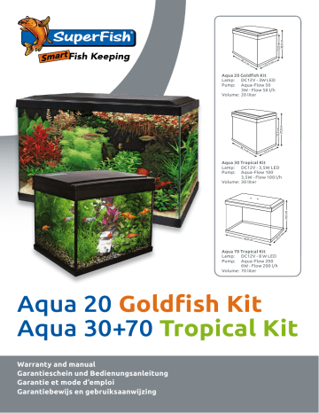 Aquadistri SuperFish Aqua 30 Manual And Warranty | Manualzz