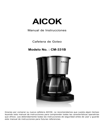 AICOK CM-331B Manual de usuario | Manualzz