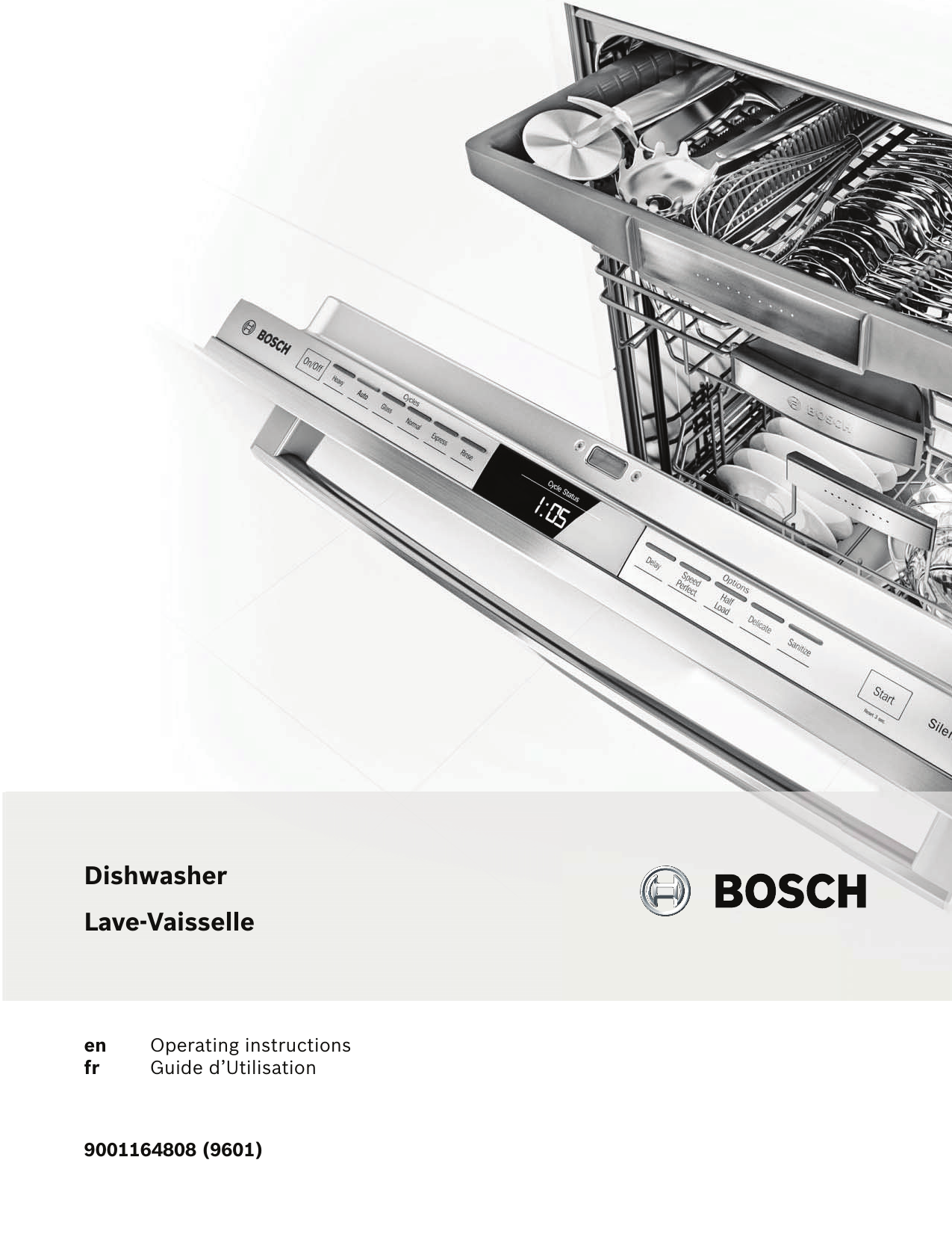 Bosch SPX68U55UC 37 Dishwasher Owner s Manual Manualzz