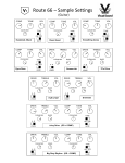 Visual Sound V3 Series Route 66 Manual