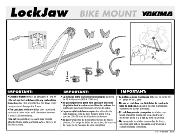 yakima lockjaw parts