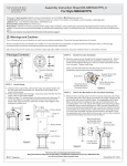Quoizel MBH8407PN Marblehead 11 in. 100W 1-Light Medium E-26 Base Wall Lantern Assembly Instructions