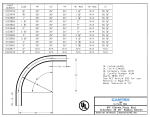 Can-Tex Industries 5133821 4 in. Bell End Straight Schedule 40 PVC 90 Degree Elbow Specification