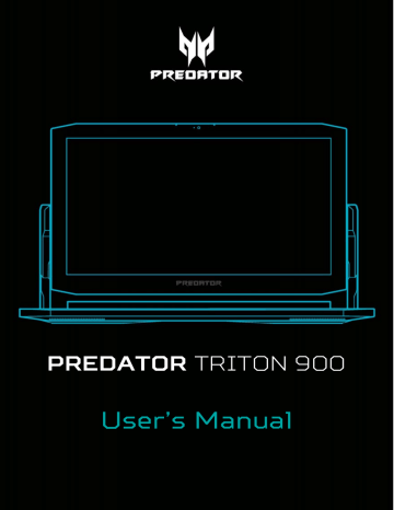 Thunderbolt 3 port. Acer Predator PT917-71 | Manualzz