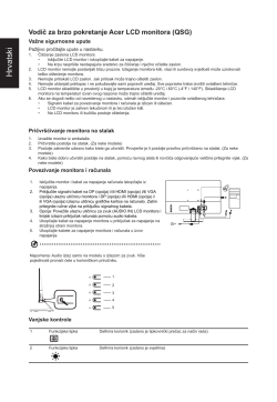 Acer R240Y - Uputstvo za upotrebu 