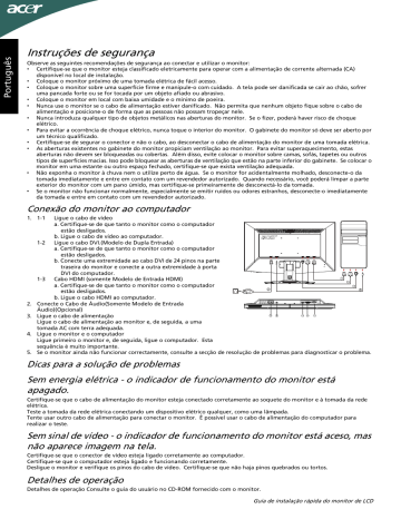 Acer p246h схема