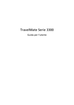 Acer TravelMate 3300 Notebook Manuale utente
