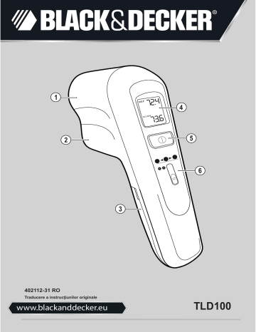 BLACK+DECKER TLD100 Thermal Leak Detector Instruction Manual | Manualzz