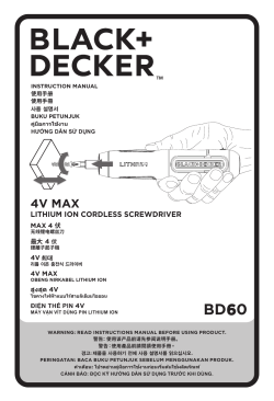 User manual Black & Decker BD40 (English - 28 pages)