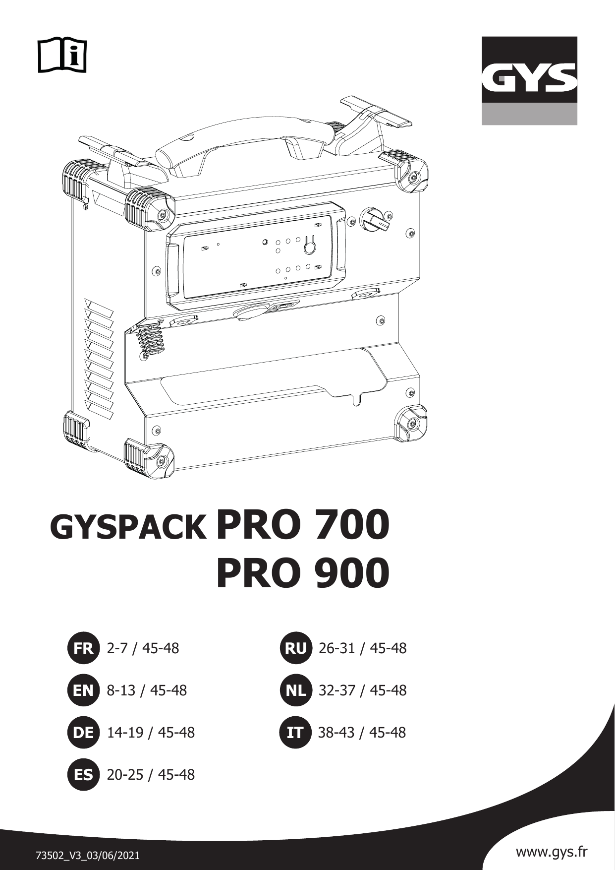 Booster GYS Gyspack PRO 900 30 Ah 12 V - Norauto