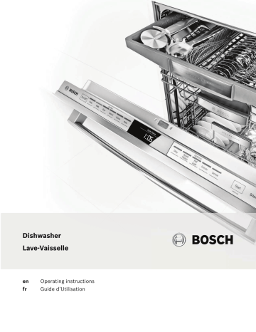 Bosch SPE53U56UC/51 Dishwasher Use and Care Manual | Manualzz