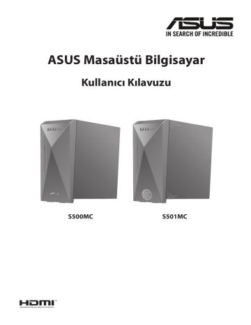 Asus S500MC Tower PC Kullanım kılavuzu | Manualzz