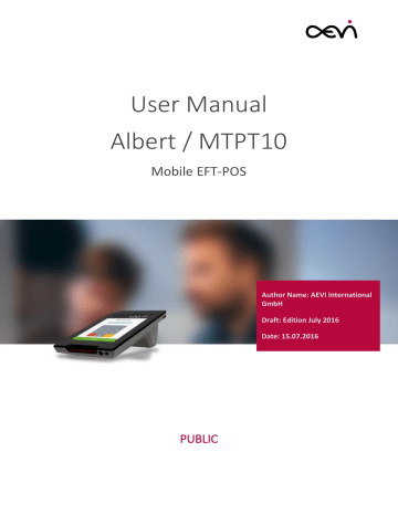 AAEON Technology. OHBMTPT10WBG MobileEFT-POS User Manual | Manualzz
