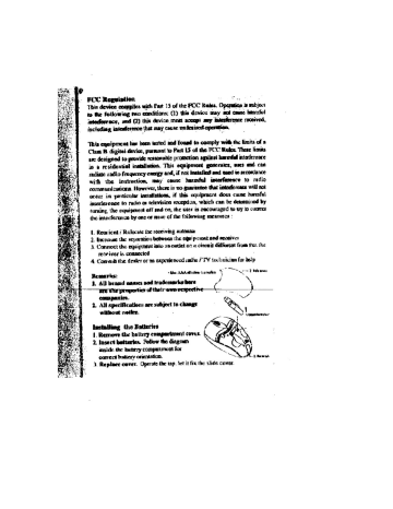 Acrox Technologies Cordless Wheel Mouse User Manual | Manualzz