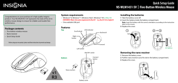 Acrox Technologies PRDRX08 Donglefor Wireless Mouse User Manual | Manualzz