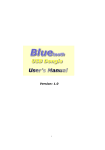 Archtek Telecom FI7BUB-103 BLUETOOTHUSB DONGLE User Manual