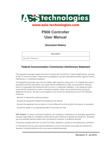 Asis Technologies Pte SPH-NAVIKEY Reader User Manual | Manualzz