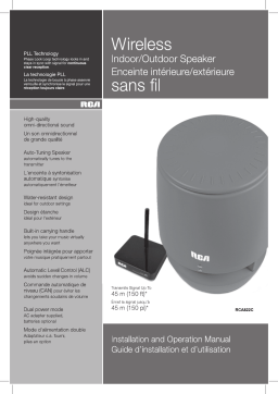 RCA822C Installation and Operation Manual