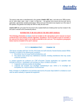 Automotive Safety Device WU8NB24G175V2 User Manual