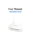 BaudTec XKR-TW263R4 Wireless802.11b/g ADSL2+ Router User Manual