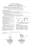 Ceiling Fan Remote Control User Manual AC26, FAN61T-4S