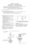 Remote Controller FAN-59T User Manual