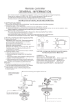 FAN61T-3SP1 Ceiling Fan Remote Control Manual