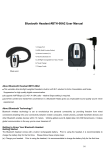 Celltrend International SPEBTH08A2 BluetoothHeadset User Manual