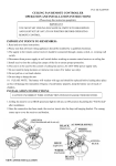 Ceiling Fan Remote KUJ9305 Instructions