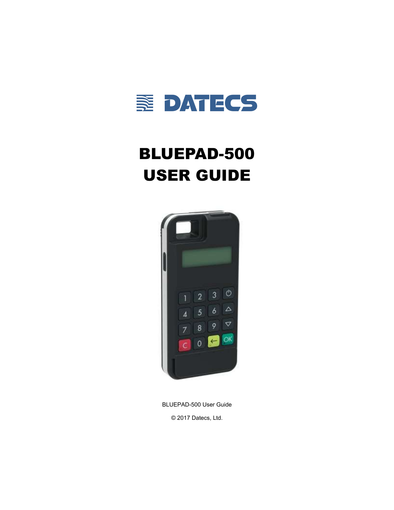 DATECS SUMUP AIR V3 Handheld Payment Terminal User Guide