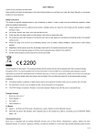Boom box HL2021A User's Manual
