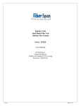 Fiber-Span Q4VFS42R-1719-E CHANNELIZEDBDA User Manual