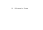 Focus Electronic FSQ010412 WirelessKeyboard User Manual