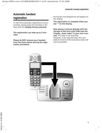 Gigaset Communications GmbH TVU-V400 UPCSPhone User Manual | Manualzz