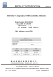 WC0HR2601 Wireless USB Module Specification